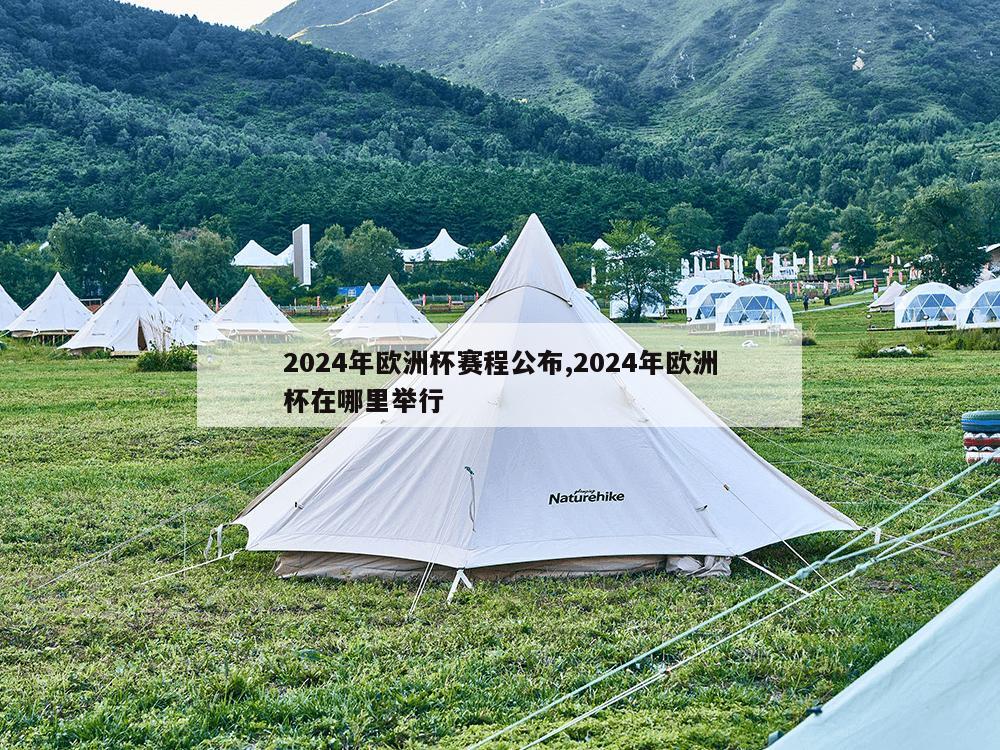 2024年欧洲杯赛程公布,2024年欧洲杯在哪里举行