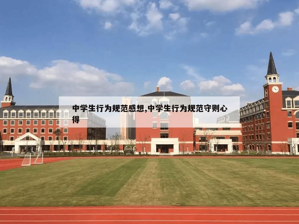 中学生行为规范感想,中学生行为规范守则心得